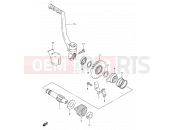 SUZUKI RM80 V (1997) (E24) 13 - KICK STARTER