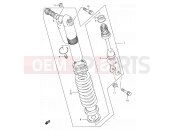 SUZUKI RM80 V (1997) (E24) 34 - SHOCK ABSORBER