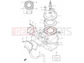 SUZUKI RM80 W (1998) (E03,E28,E33) 1 - CYLINDER