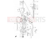 SUZUKI RM80 W (1998) (E03,E28,E33) 6 - CARBURETOR