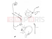 SUZUKI RM80 W (1998) (E03,E28,E33) 15 - CDI UNIT - IGNITION COIL