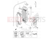 SUZUKI RM80 X (1999) (E03,E28,E33) 9 - RADIATOR