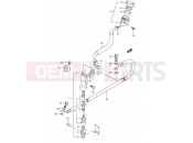 SUZUKI RM80 X (1999) (E03,E28,E33) 38 - REAR MASTER CYLINDER