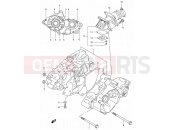 3 - CRANKCASE - Suzuki RM80 K1 (2001)