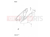 SUZUKI RM85 K7 (2007) (P03,P28) 22 - FRAME COVER