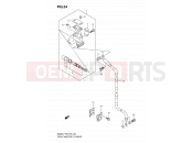 SUZUKI RM85 K7 (2007) (P03,P28) 34 - FRONT MASTER CYLINDER
