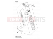 SUZUKI RM85 K7 (2007) (P03,P28) 36 - REAR SHOCK ABSORBER