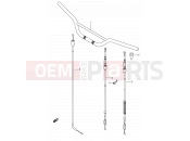 SUZUKI RMX250 M (1991) (E01) 27 - HANDLEBAR