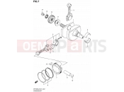 SUZUKI SFV650 L2 (2012) Gladius (E21) 7 - CRANKSHAFT