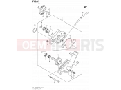 SUZUKI SFV650 L2 (2012) Gladius (E21) 17 - WATER PUMP