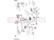 SUZUKI SFV650 L2 (2012) Gladius (E21) 57 - WIRING HARNESS (SFV650L2 E24)