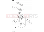 SUZUKI SFV650 L2 (2012) Gladius (E21) 95 - HANDLE LEVER