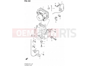 SUZUKI SFV650 L2 (2012) Gladius (E21) 122 - HYDRAULIC UNIT