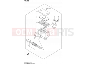 SUZUKI SFV650 L2 (2012) Gladius (E21) 130 - FRONT MASTER CYLINDER (SFV650L2 E21)