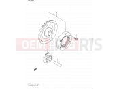 SUZUKI SFV650A L1 (2011) Gladius (E21) 8 - STARTER CLUTCH