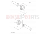 SUZUKI SFV650A L1 (2011) Gladius (E21) 57 - HANDLE SWITCH
