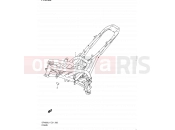 SUZUKI SFV650A L1 (2011) Gladius (E21) 62 - FRAME (SFV650UL1 E24)