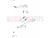 SUZUKI SFV650A L1 (2011) Gladius (E21) 64 - STAND