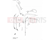 SUZUKI SFV650A L1 (2011) Gladius (E21) 93 - HANDLEBAR (SFV650UL1 E24)