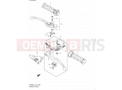 SUZUKI SFV650A L1 (2011) Gladius (E21) 95 - HANDLE LEVER