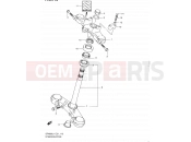 SUZUKI SFV650A L1 (2011) Gladius (E21) 115 - STEERING STEM