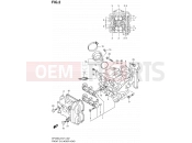 SUZUKI SFV650A L2 (2012) Gladius (E21) 2 - FRONT CYLINDER HEAD