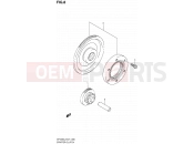 SUZUKI SFV650A L2 (2012) Gladius (E21) 8 - STARTER CLUTCH