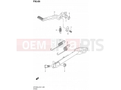 SUZUKI SFV650A L2 (2012) Gladius (E21) 69 - STAND