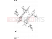 SUZUKI SFV650A L2 (2012) Gladius (E21) 70 - FOOTREST
