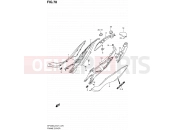 SUZUKI SFV650A L2 (2012) Gladius (E21) 78 - FRAME COVER