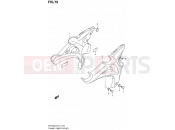 SUZUKI SFV650A L2 (2012) Gladius (E21) 79 - FRAME LOWER COVER