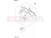 SUZUKI SFV650A L2 (2012) Gladius (E21) 146 - REAR CALIPER (SFV650UL2 E21)