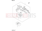 SUZUKI SFV650A L2 (2012) Gladius (E21) 147 - REAR CALIPER (SFV650UL2 E24)