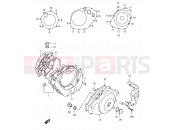 SUZUKI SV650 X (1999) 5 - CRANKCASE COVER