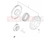 SUZUKI SV650 X (1999) 7 - STARTER CLUTCH