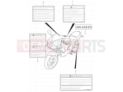 SUZUKI SV650 X (1999) 44 - LABEL (MODEL X/Y)