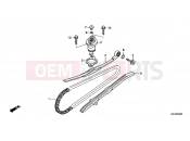 HONDA NSC110MPDE NSC110MPDE 2014 E-5 TIMING CHAIN ​​/ TENSIONER