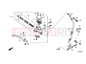 HONDA NSC110MPDE NSC110MPDE 2014 F-5 FRONT MASTER CYLINDER