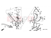 HONDA CB1300A5 CB1300 2005 F-4-1 FRONT MASTER CYLINDER (CB1300A / SA)