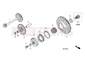 HONDA CBF1000A9 CBF1000 ABS 2009 E-7 CLUTCH COUPLING START