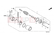 HONDA CBF1000A9 CBF1000 ABS 2009 E-11 STARTER ENGINE