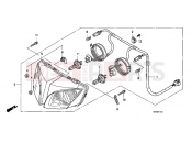 HONDA CBF1000A9 CBF1000 ABS 2009 F-1 HEADLIGHT