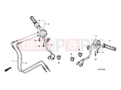 HONDA CBF1000A9 CBF1000 ABS 2009 F-3 SWITCH / CABLE