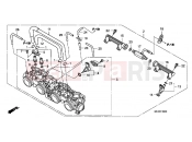 HONDA CBF1000AA CBF1000 ABS 2010 E-18 THROTTLE HOUSING