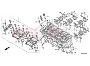 HONDA CBF1000FC CBF1000F 2012 E-2 CYLINDER HEAD