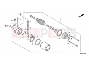 HONDA CBF1000FC CBF1000F 2012 E-11 STARTER ENGINE