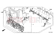 HONDA CBF1000FC CBF1000F 2012 E-18 THROTTLE HOUSING