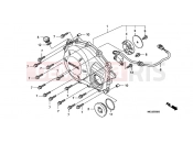 HONDA CBF1000FAA CBF1000F ABS 2010 E-5 RIGHT CRANKSHAFT COVER