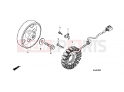 HONDA CBF1000FAA CBF1000F ABS 2010 E-9 GENERATOR