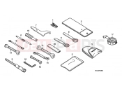 HONDA CBF1000FAA CBF1000F ABS 2010 F-48 TOOLS